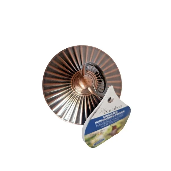 Audubon 24102 Bird Feeder, Hummingbird, Embossed Glass, 14-oz. - Picture 7 of 10